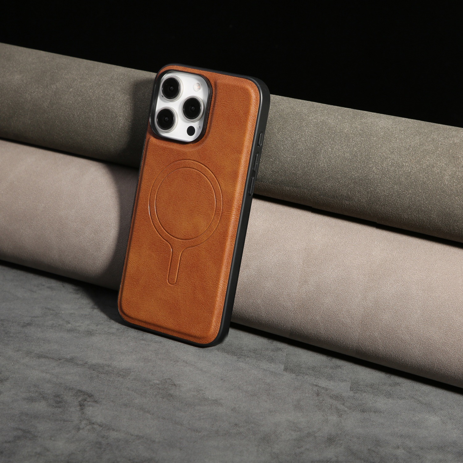 Funda magnética con anillo para iPhone 17 Pro Max, compatible con carga inalámbrica, protección anticaídas para la serie Apple 17