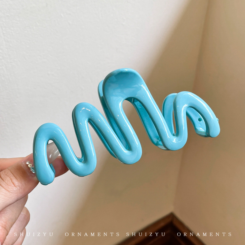 Clip de cabello de alta sensación de gran tamaño para mujeres más agarrar clip de cabello de tiburón en la parte posterior de la cabeza de los productos al por mayor