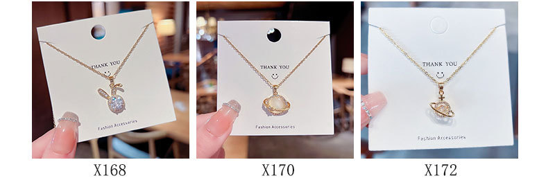 Fashion Heart Shape Butterfly Titanium Steel Plating Pendant Necklace 1 Piece