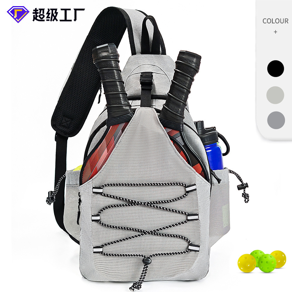 Amazon Pickleball Racket Bag Men's and Women's Large Capacity New Tennis Squash Table Tennis Travel Sports Crossbody Backpack