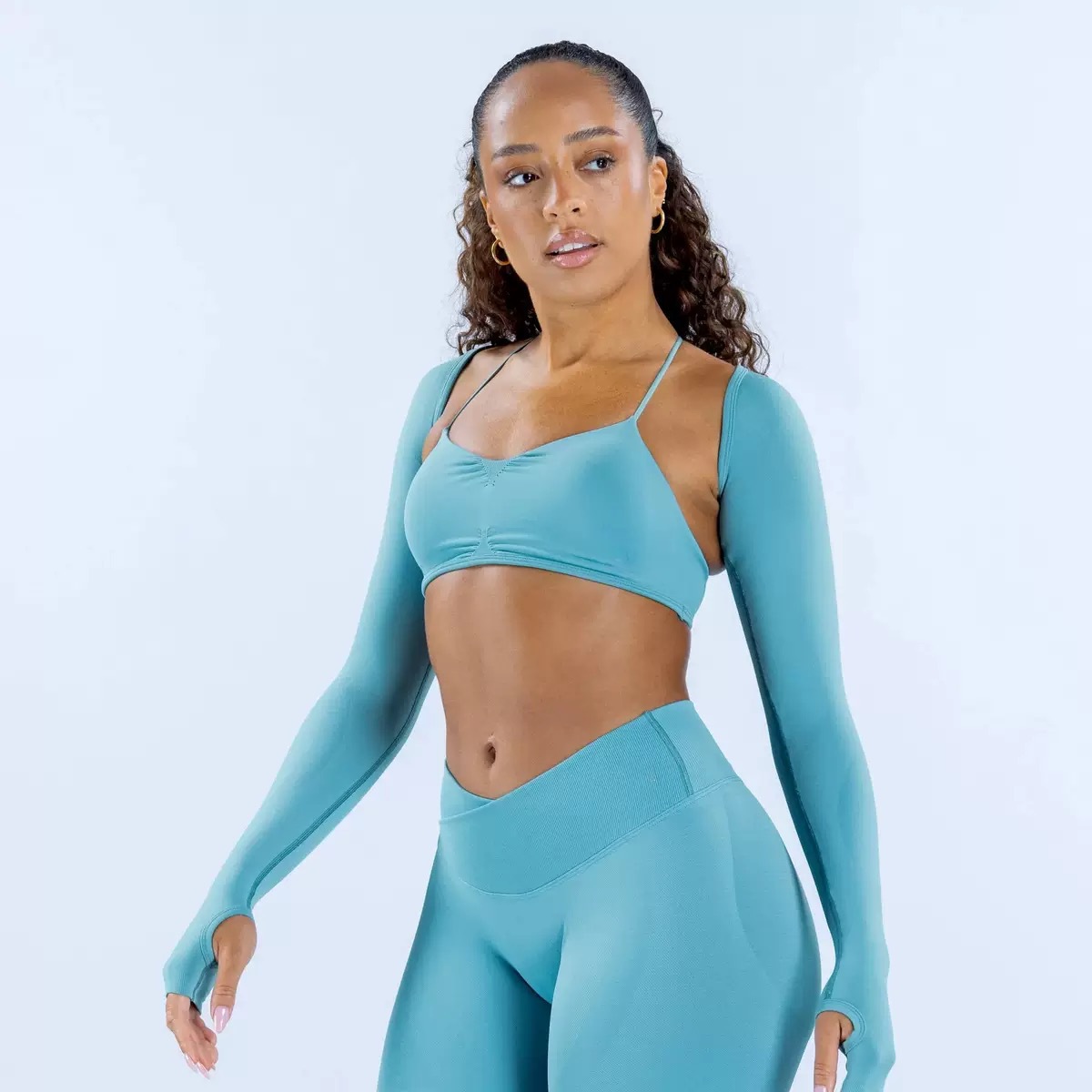 Completo yoga cross bra set donna seamless yoga set due pezzi_voghion.com