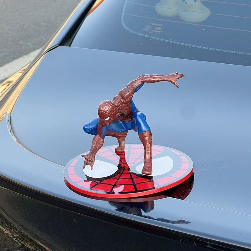 スパイダーマン人形ハンドモデルクリエイティブカー装飾品インターネット有名人車内装飾シャーシ装飾品デスクトップ人形|undefined