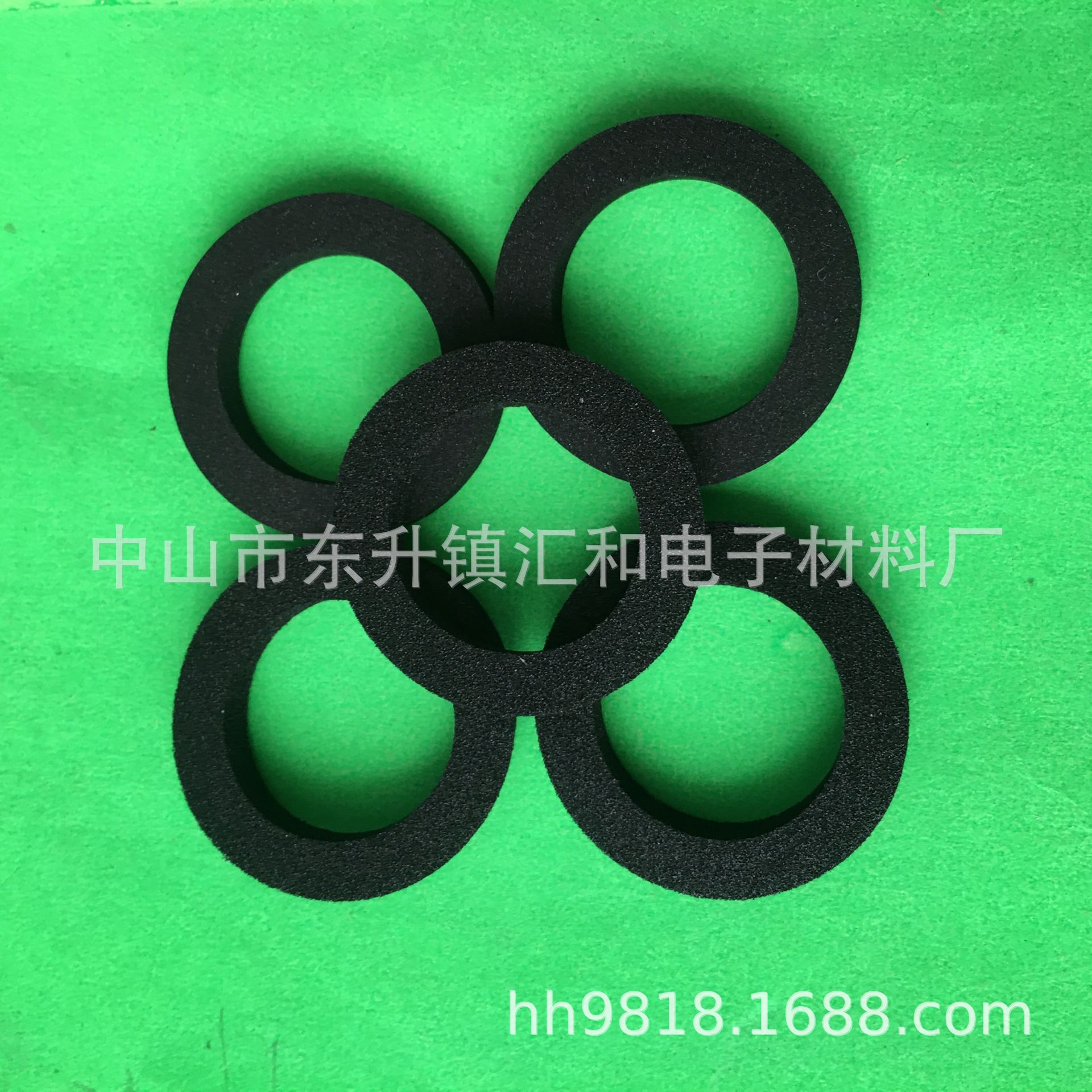 厂家供应密封减震压缩棉垫圈 耐油压缩海绵垫