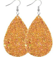 Clásico de doble cara brillo luz lágrima gota pendientes transfronterizo suministro estable Amazon AliExpress