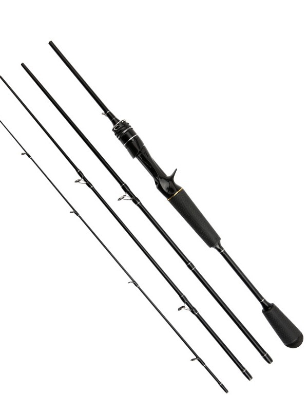 Baña de carretera de varias secciones m tono 1,8 metros 2,1 metros caña de pescar transfronteriza aparejos de pesca caña de pescar caña de pescar caña de carretera extracorta portátil