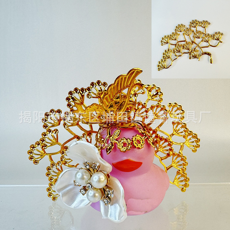 Accesorios de agua transfronterizos pato amarillo accesorios gorras bufandas de ganso blanco decoración mano leche de limón té regalo image 85