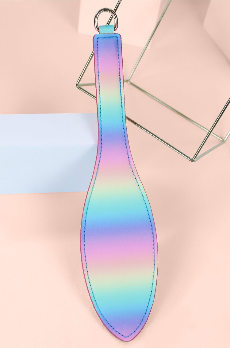 SM-Style Collar and Lead Set in Colorful Leather and Metal for Adult Couples — detail image 29