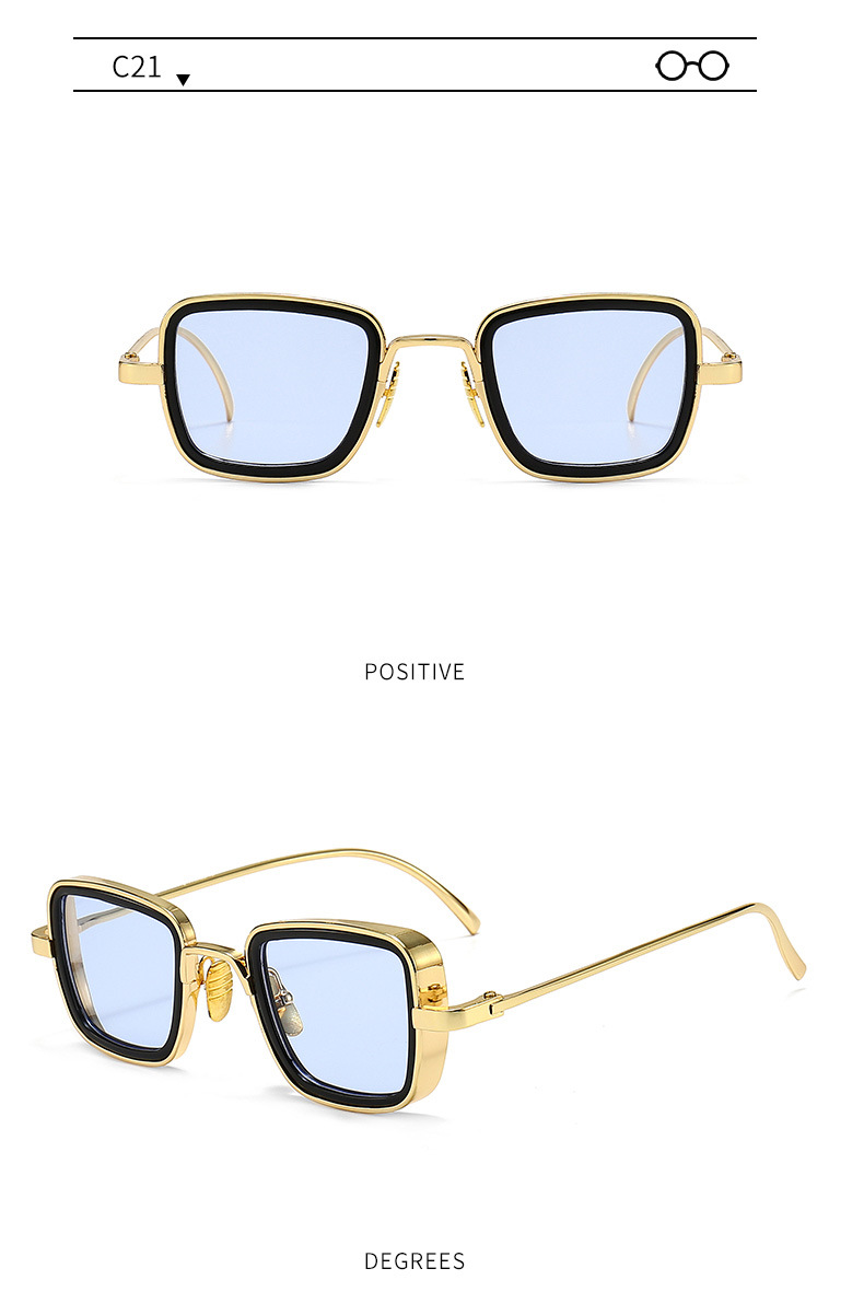 60g Weight Full Frame Glasses Structure Sunglasses Classification Ac, UV400 Protection Lens Material Square Glasses Style Travel Occasion Solid Color Pattern Men'S Gender Classic Style Style Classic Style Solid Color Ac UV400 Protection Square Full Frame Men's Sunglasses 25