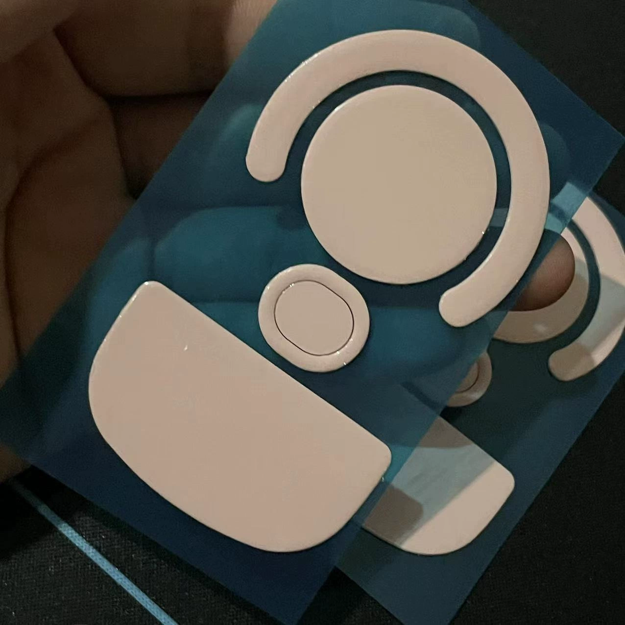 Logitech, ice, compatible strengthening mouse, wear-resistant smooth leg stickers, improved version