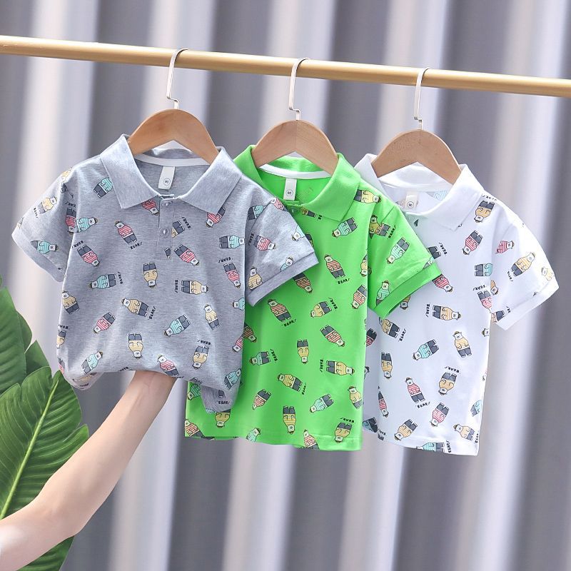 Ins-style outerwear, quick-drying trendy, popular, Chinese-style, full print of little bear head