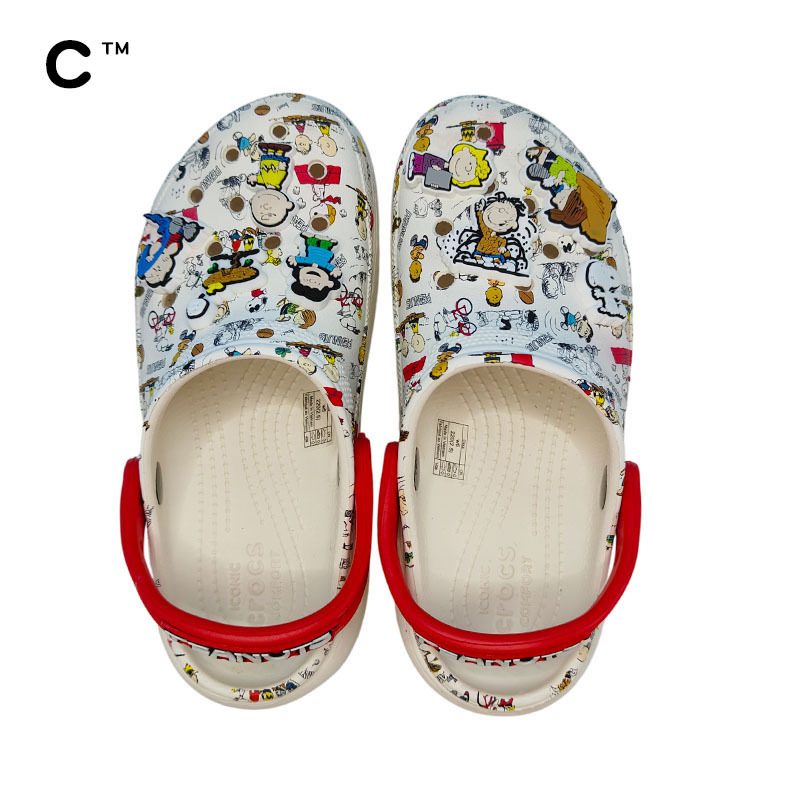 Cross Cloud Peanuts Snoopy Collaboration Cartoon Clog Anti-Slip Sandals Cross Cloud Peanuts Snoopy Collaboration Cartoon Clog Anti-Slip Sandals