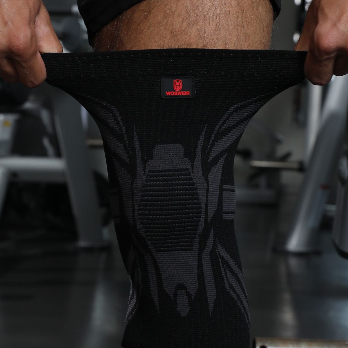 Rodilla deportiva profesional equipo de baloncesto meniscal para hombres y mujeres correr rodilla cubierta antideslizante fitness levantamiento de pesas