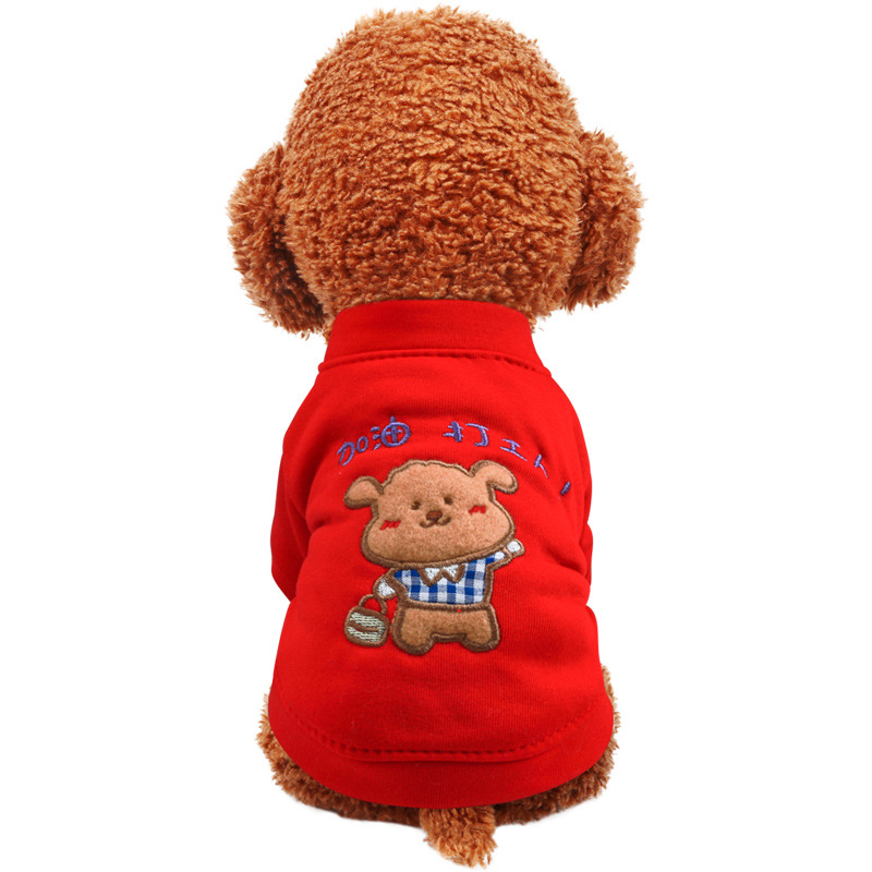 アルバイト衛衣-赤給油