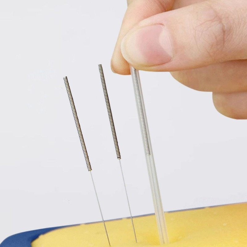東仁楽康牌鍼灸針使い捨て無菌医療用鍼灸専用針漢方医非銀針帯管500本|undefined