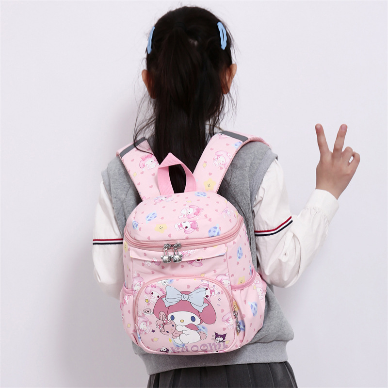 Nuevo tipo de mochila infantil para niños clase pequeña niñas niñas lindas bolsas de dibujos animados ocio versátil al aire libre bocadillos de hombro