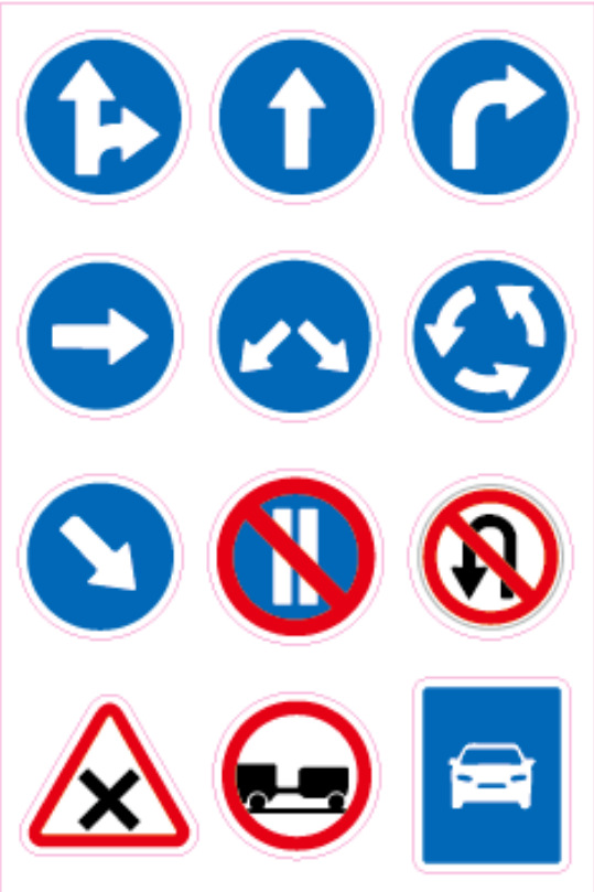 子供道路テープDIY交通道路紙テープ鉄道高速玩具シール駐車場景クロスボーダー貨物