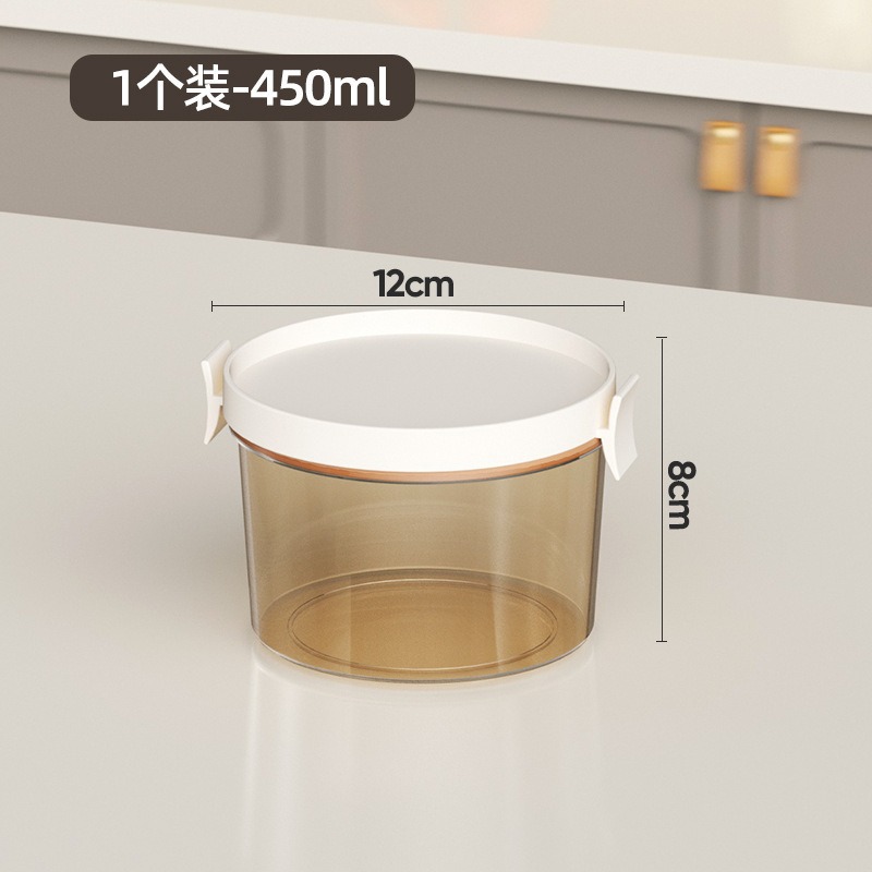 Tanque sellado Tanque de almacenamiento de conservación de alimentos de cocina transparente de grado alimenticio Aperitivos secos domésticos Caja de almacenamiento y almacenamiento de granos integrales