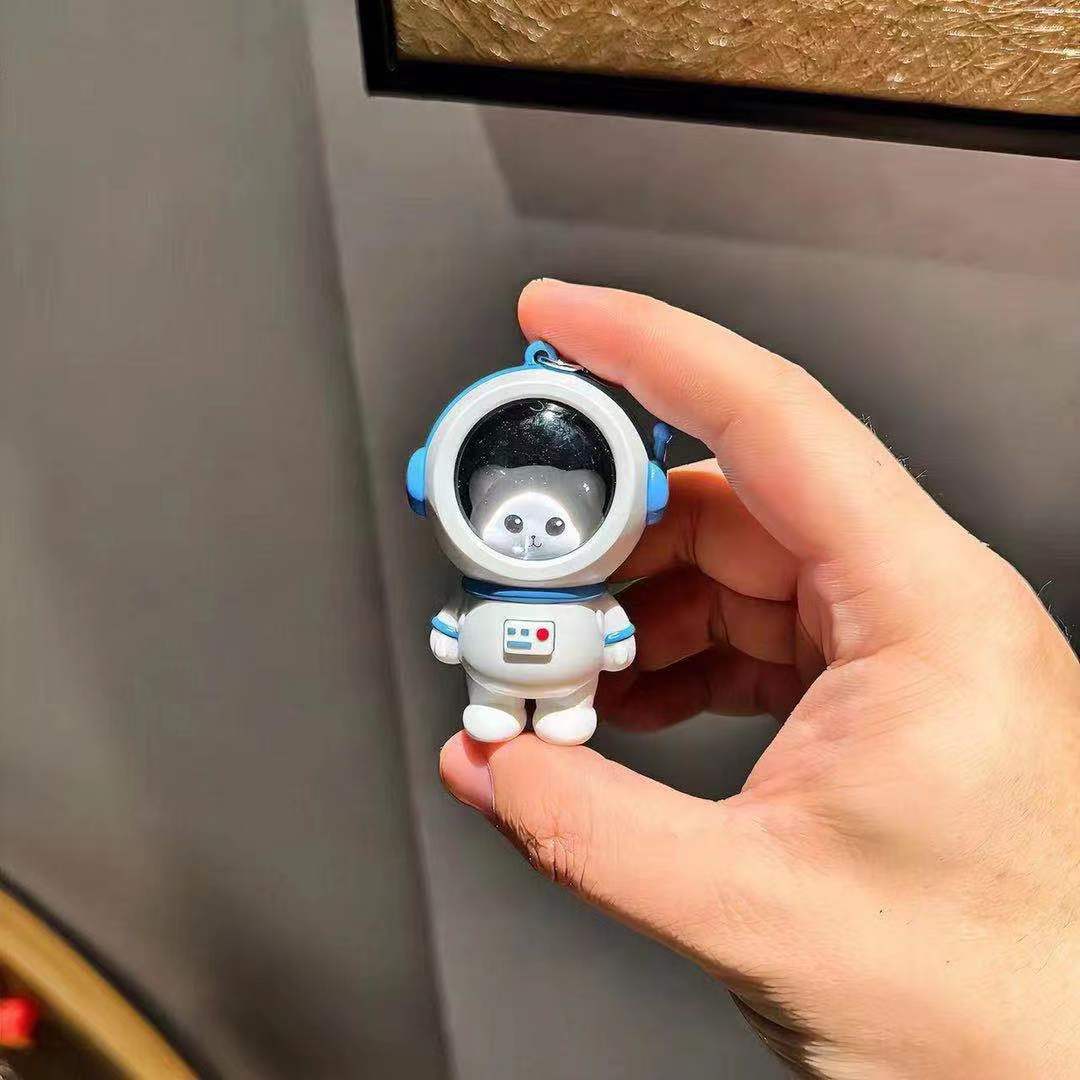 Colorful Astronaut Keychain