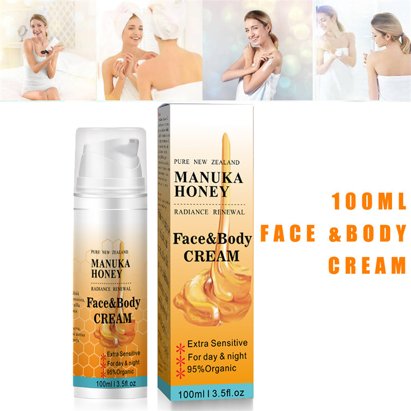 Crazylife cross-border 100g Manuka Honey Cream Body moisturizing cream hyaluronic acid Moisturizing Cream Hydrating
