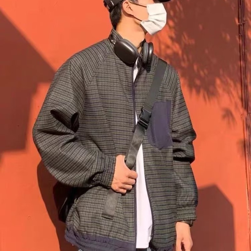 Demi-season Japanese retro jacket for men and women