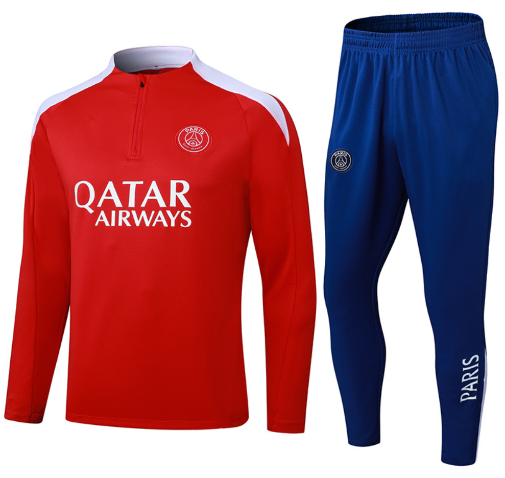 Traje de entrenamiento de fútbol de París Arsenal Chelsea West Ham United Inter Atlético de Madrid Traje de manga larga de Argelia image 16
