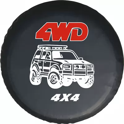 Spare wheel cover — Pvc Black King Kong Beijing - 14inch-good-quality-bj-3
