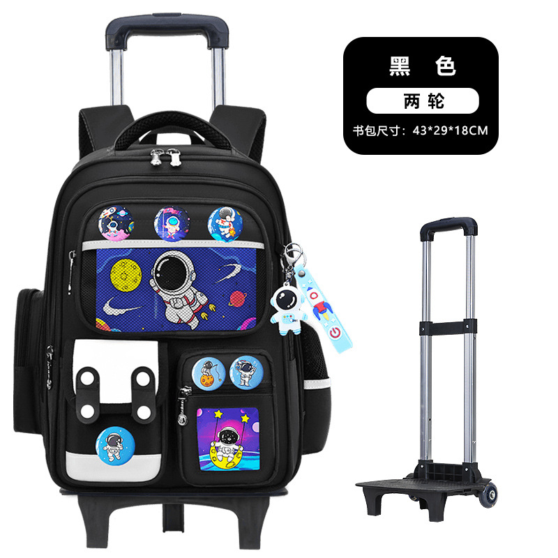 2026 nueva mochila escolar de tirón para estudiantes de primaria 23456 grados mochila de hombro