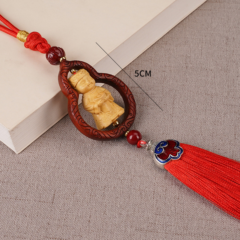 붉은 백단 상자 회양목 부의 신