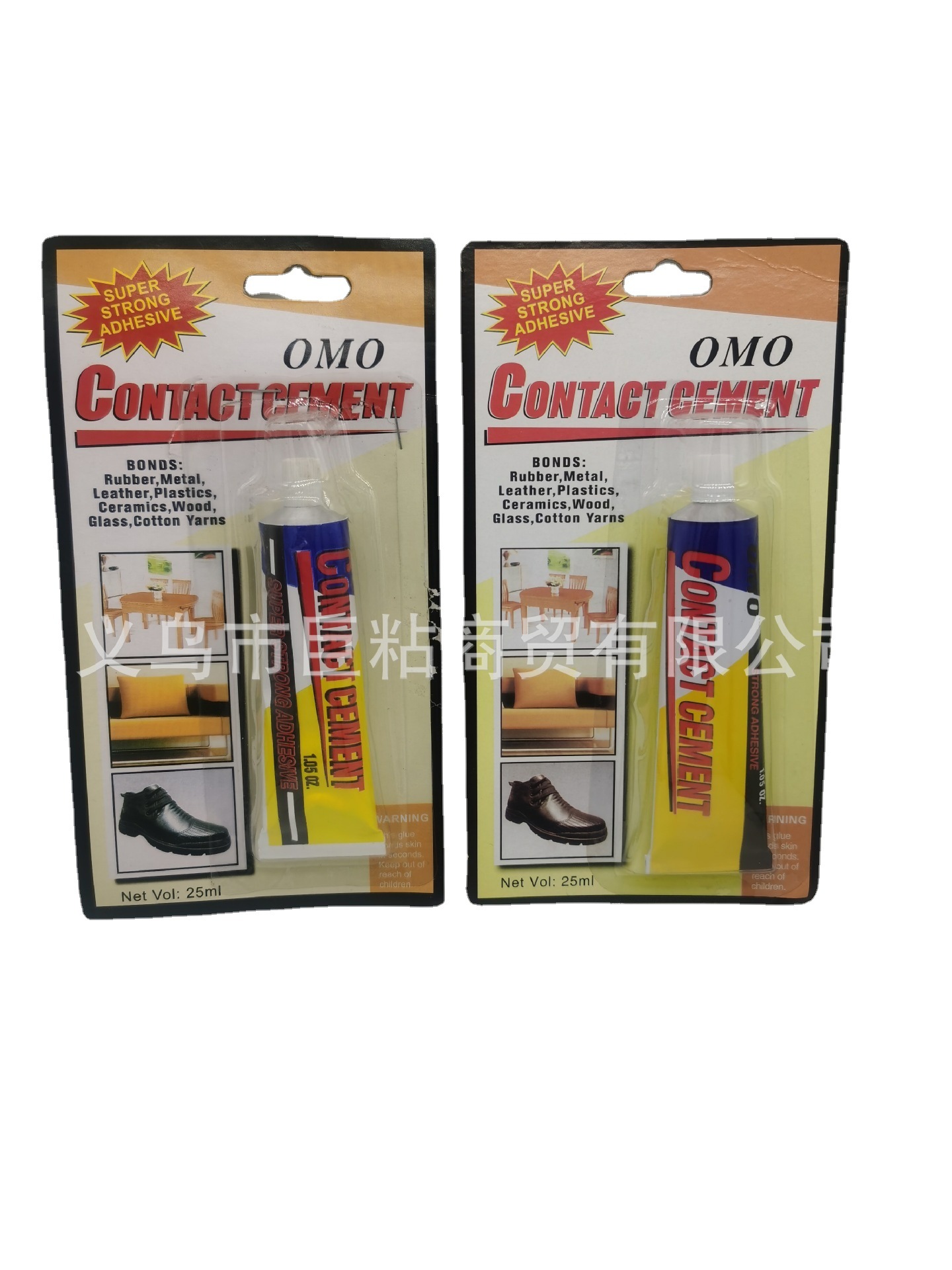 外贸出口OMO25ML吸卡装胶柔软型强力胶工厂直销