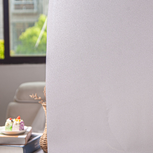 New colorful frosted glue-free electrostatic glass sticker bathroom bathroom anti-peeping and light-shielding PET film glass sticker