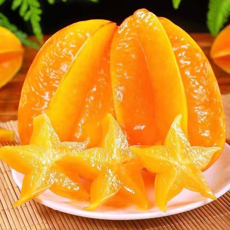 漳州甜杨桃水果新鲜杨桃水果新鲜应季水果水果整箱批发厂一件批发