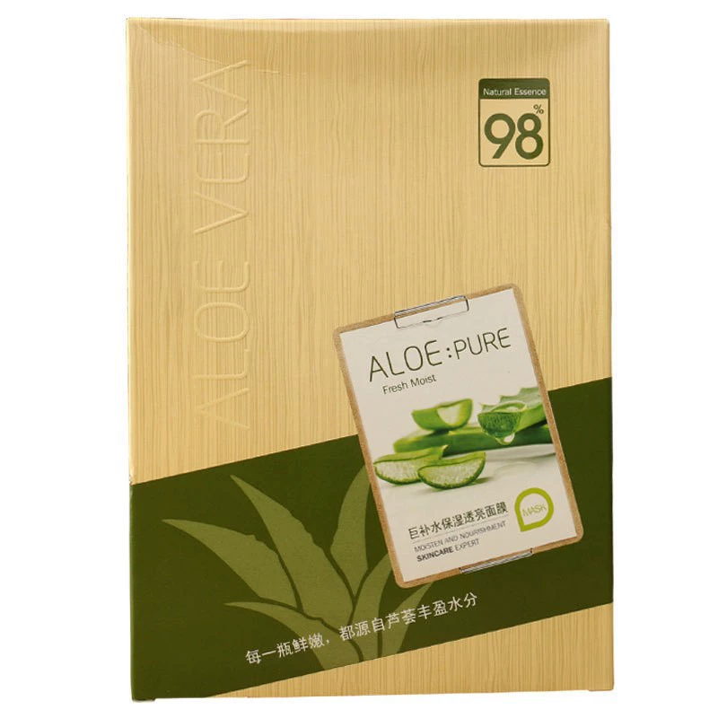 Aloe vera гель, увлажняющая маска для лица, восстанавливающие пластыри для ухода за кожей