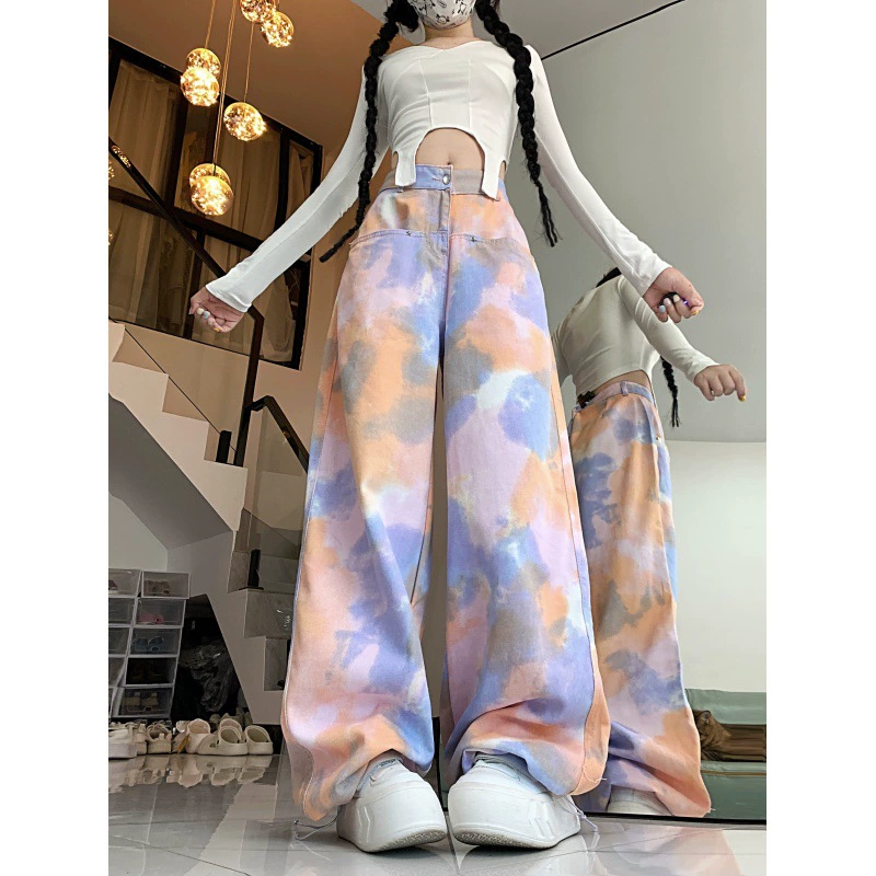 Чувство цифрового принта Радуга с цветочным рисунком