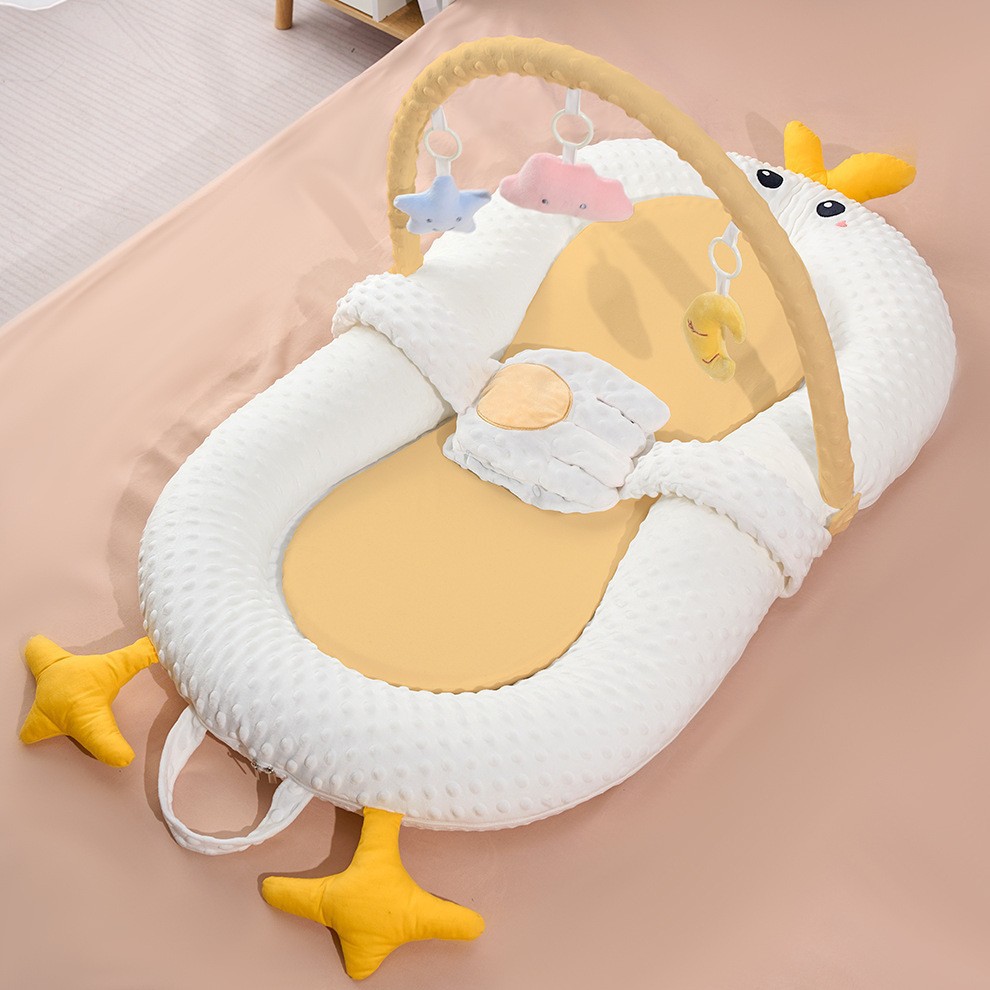 Appeases children's universal handheld bed for new born