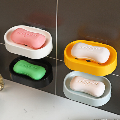 镂空免打孔肥皂盒香皂盒瀝水肥皂架香皂架浴室衛生間廚房小幫手架