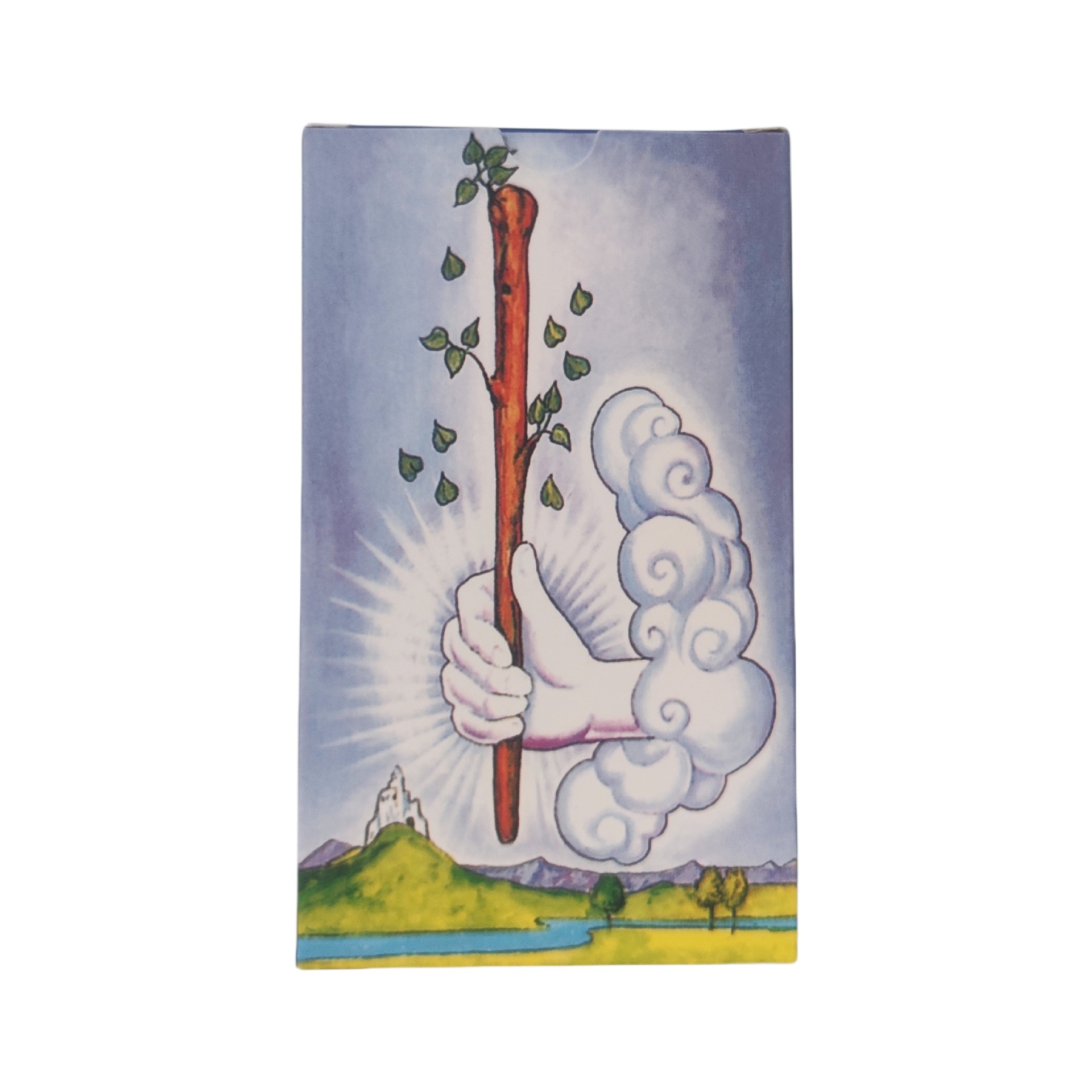 New 12x7cm Spanish-English Bilingual Tarot With Paper Instructions, Party Board Game Cards_voghion.com