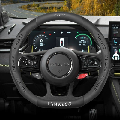 varnish winter handle cover, Steering wheel cover - special-for-lynk-co-high-quality-nappa-leather-other