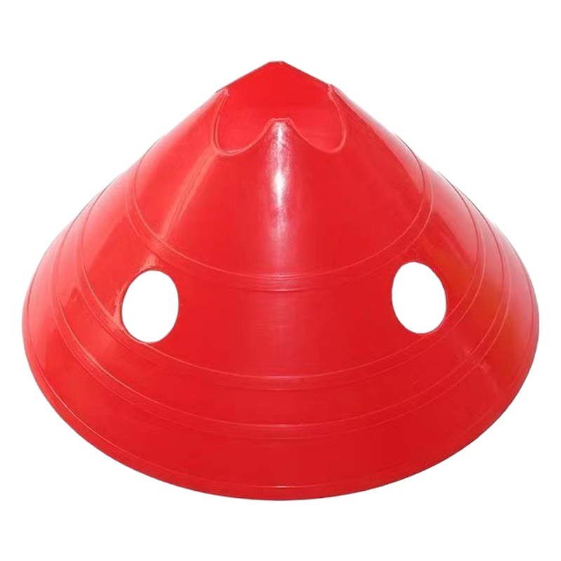 Football Auxiliary Training Equipment Enlarged Marker Disc with Holes Obstacle Sports Equipment Marker