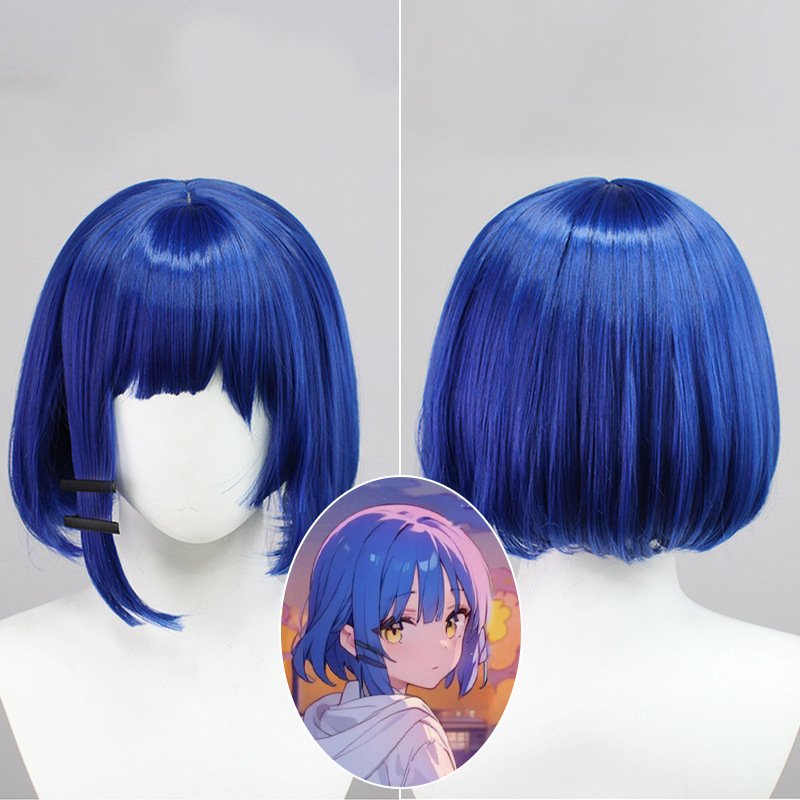 孤独摇滚cos 山田涼 喜多ゆうだい 後藤一里 虹夏 ウィッグ サイドブレイド 高温ファイバー ロングヘア|undefined