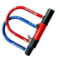 Bicycle lock, motorcycle and electric bike lock, multifunction U-lock for bicycles, single bike lock, mountain bike lock, hardware