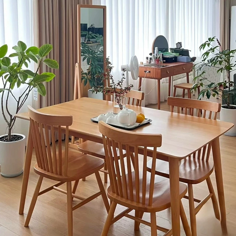 Нордический Деревянный Твердый деревянный стул Виндзора обедая стул дуба исследование офиса стул переговоров кафе японского стиля коммерчески стул Виндзора