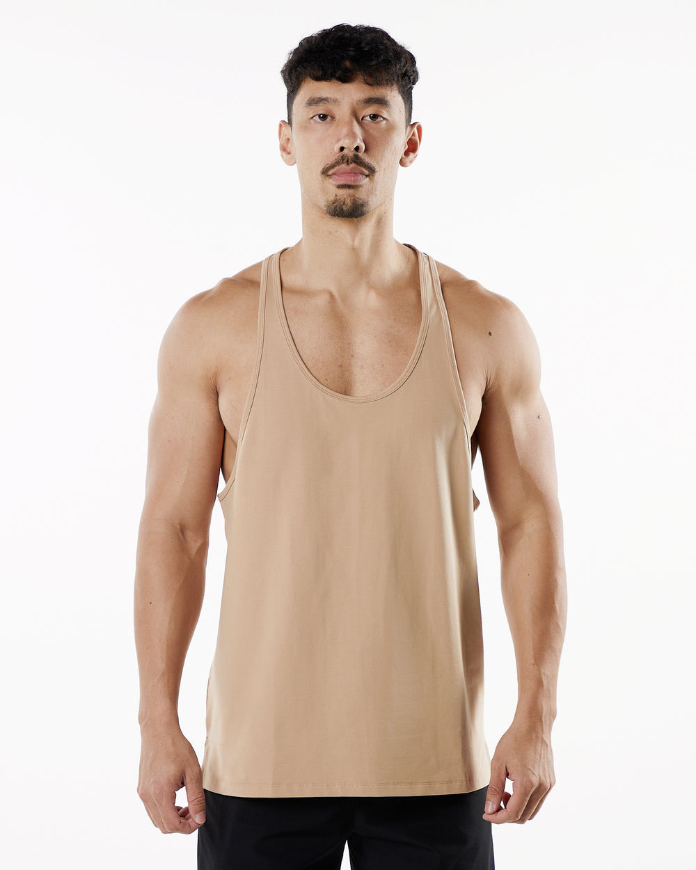 Wholesale Men's Basic Solid Color Sleeveless Men's T-shirt display picture 1