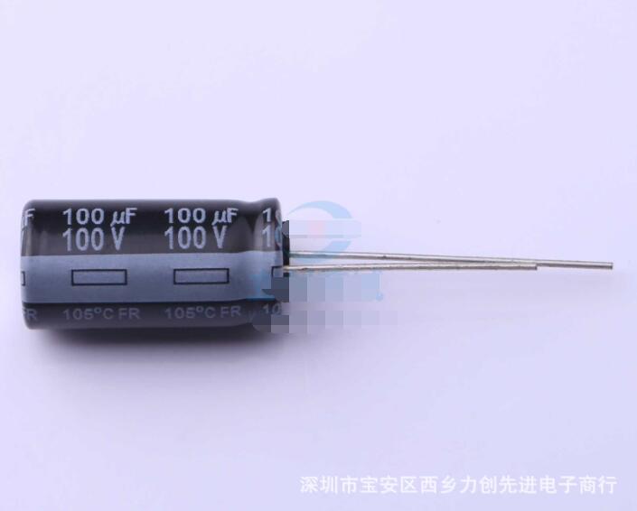 EEUFR2A101 参数 100uF 100V 引线型铝电解电容