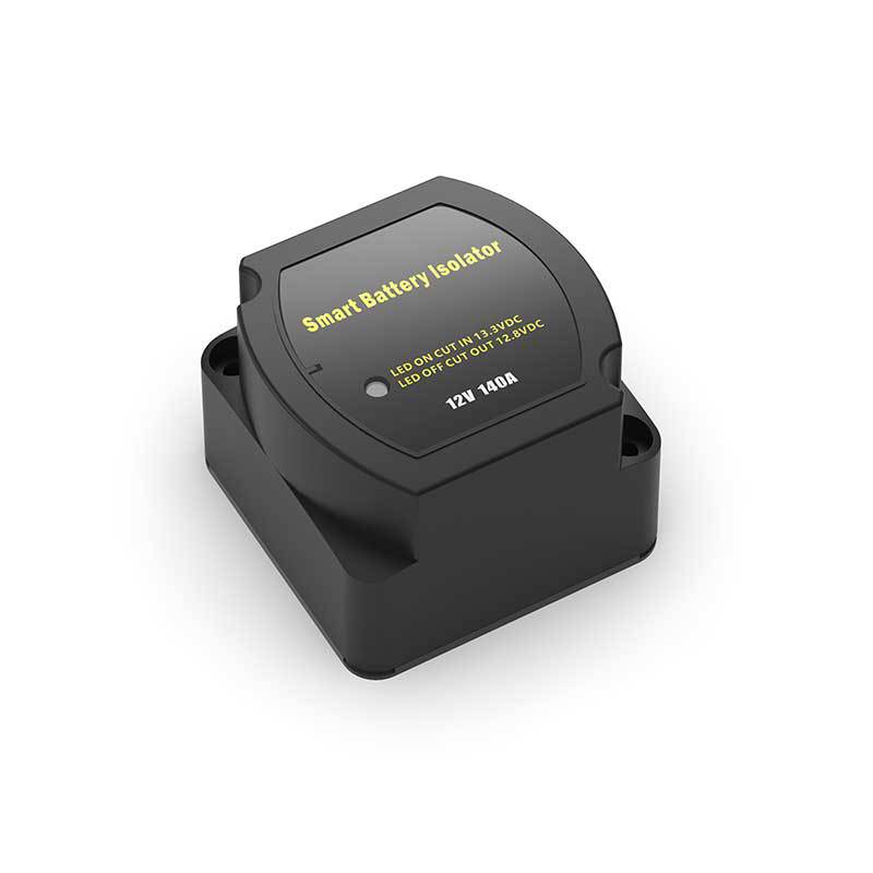 Aislador de Batería Doble 12V140A, Relé Inteligente para Batería Doble, VSR, Modificación de Cargador para Auto, Yate, RV