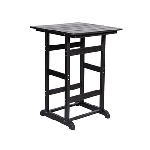 Hdpe Outdoor High-Leg Coffee Table Sun-Proof and Rain-Proof Indoor and Outdoor Universal House Courtyard Terrace B&B Leisure Table Now
