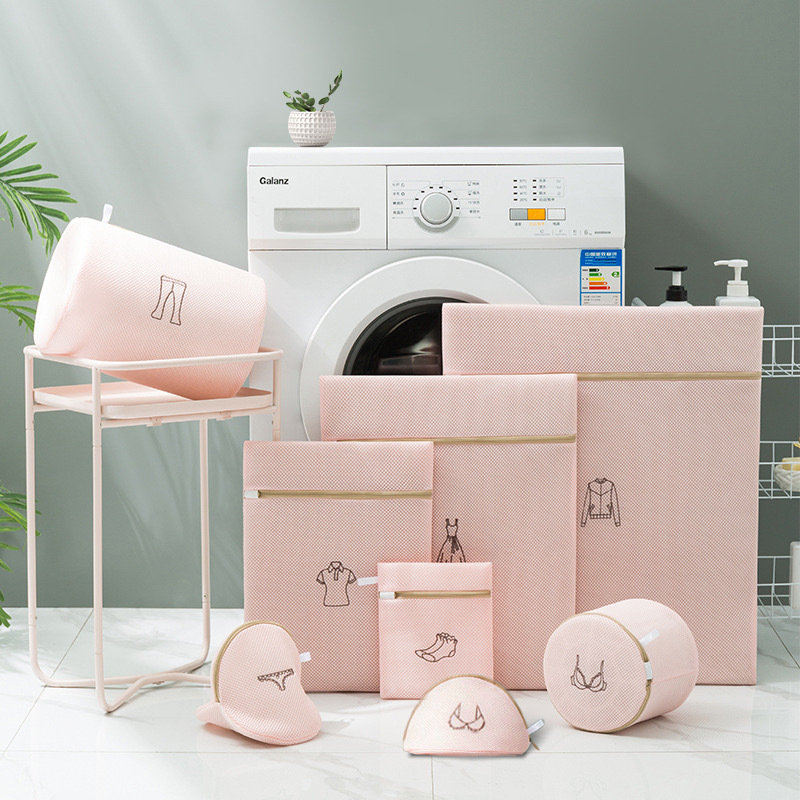 핑크 8 피스 세트