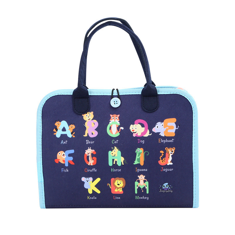 Transfronterizo DIY juguetes educativos de educación temprana para niños tablero ocupado fieltro tablero de aprendizaje Montessori Junta de Educación Temprana