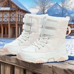 外贸款防水儿童雪地靴女童大棉防水保暖长靴男童冬季防寒靴子批发
