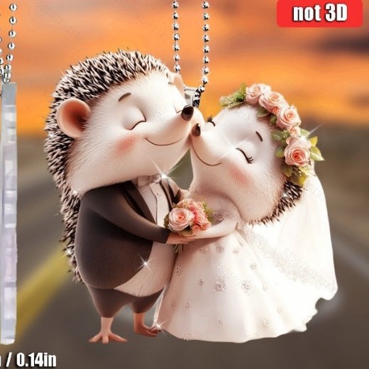 Автомобильный подвес из акрила Ин Мин цвет 1