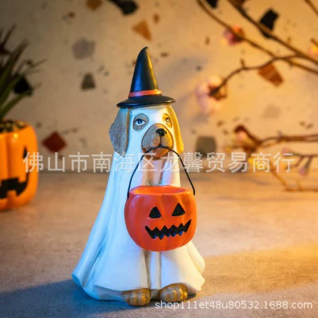 Кросс-бордерный новый продукт: подсвечник "Призрачная ведьма", украшения для Хэллоуина, декор для рабочего стола, реквизит для оформления сцены, прямые поставки с фабрики